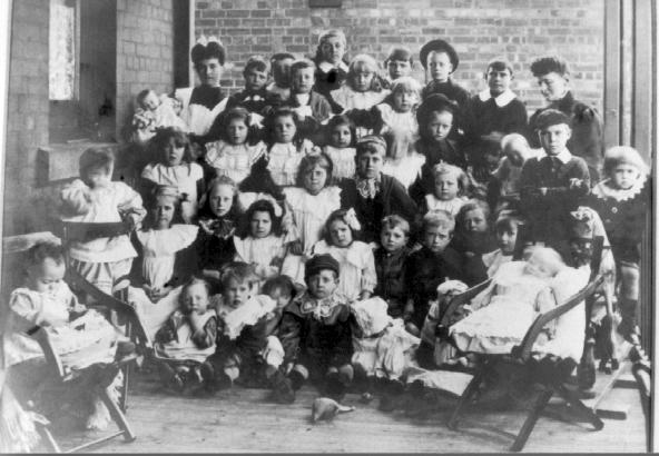 Children at a creche