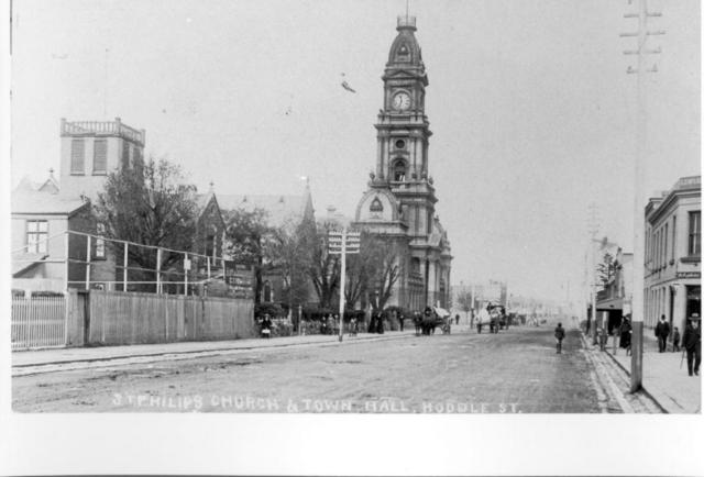 St Philip's Church and the Town Hall