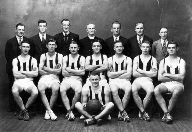 Collingwood Presbyterian basketball team