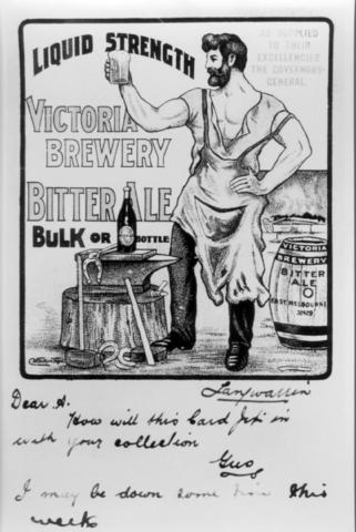 Victoria Brewery postcard