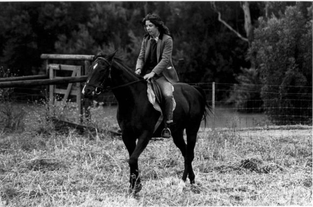 Girl on a horse