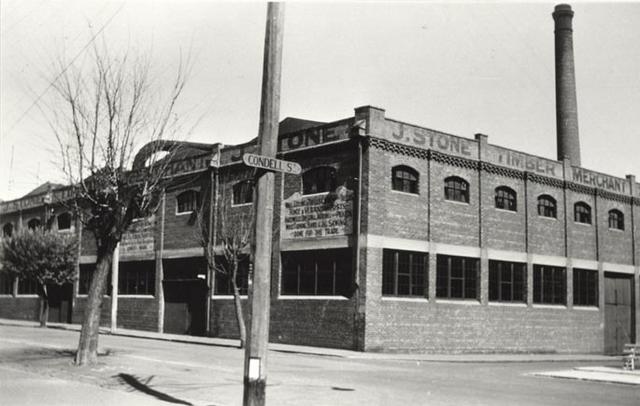 Stones Timber Mill, Napier Street, Fitzroy.