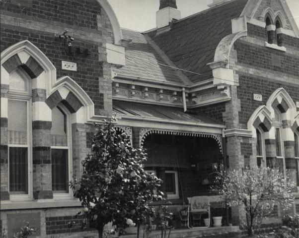 Old Colonists Home, Rushall Park,Falconer Street, North Fitzroy.