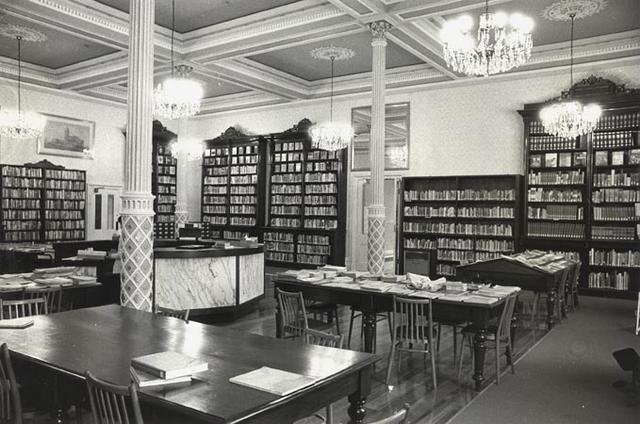 Interior of Fitzroy Public Library.