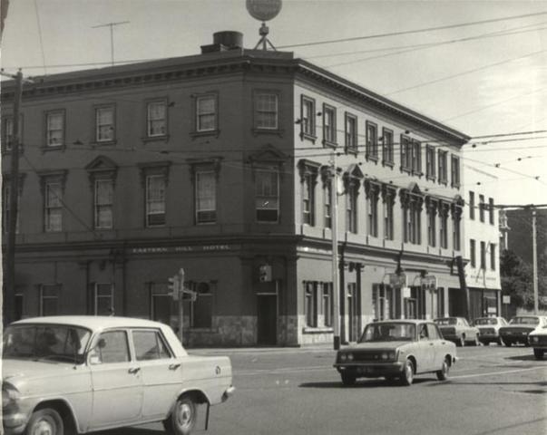 Eastern Hill Hotel, corner Brunswick Street and Victoria Parade, Fitzroy.