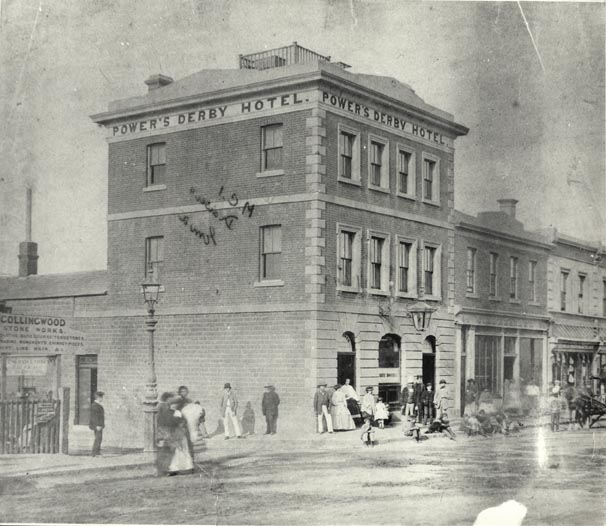 Power's Derby Hotel, Fitzroy.