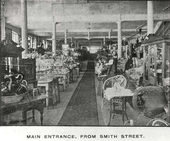 H. Ackman and Company, Monster Furnishing Arcade, 243-247 Smith Street, Fitzroy.