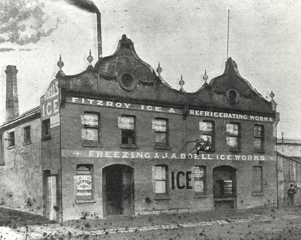 J. A. Boell, Ice-works , Fitzroy