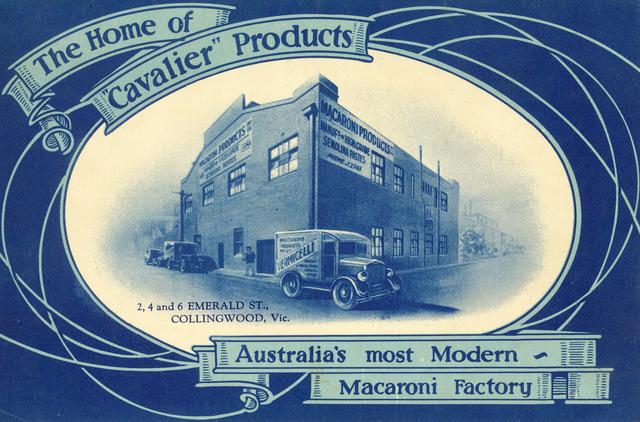 Australia's most modern macaroni factory