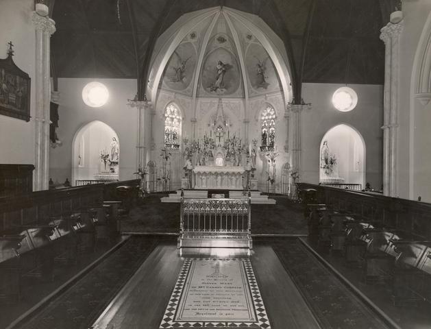 Church interior at the Convent